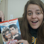 Leslie, winner of the Grease DVD signed by EDDIE DEEZEN!