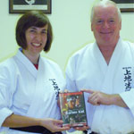 Corinne, winner of a signed copy of The Karate Kid starring PMC Guest William Zabka