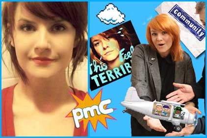 Erin McGathy guest on Pop My Culture podcast