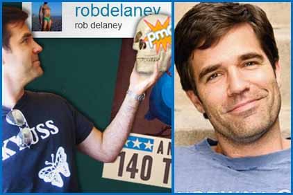 Twitter Celebrity Rob Delaney guest on Pop My Culture Podcast