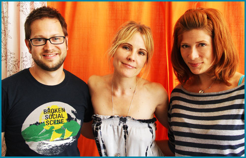 Emma Caulfield interviewed by hosts Cole Stratton and Vanessa Ragland