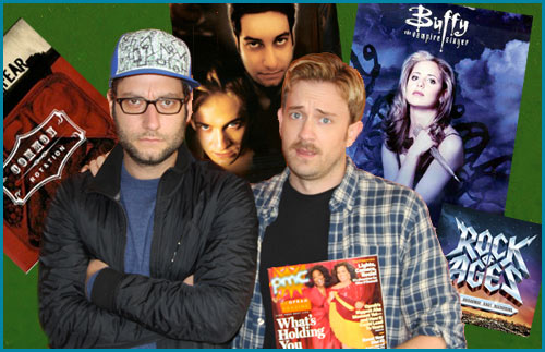 Tom Lenk and Adam Busch from Buffy on Pop My Culture Podcast