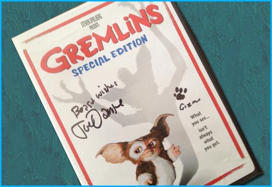 Signed Gremlins DVD giveaway - Director Joe Dante