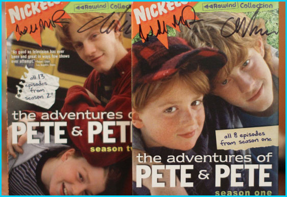 Adventures of Pete and Pete signed dvds