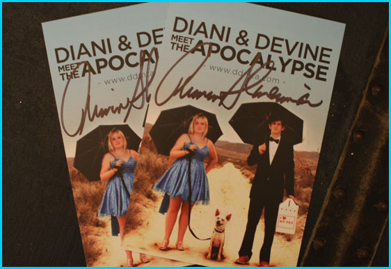 Armin Shimerman signed Diani & Devine meet the apocalypse