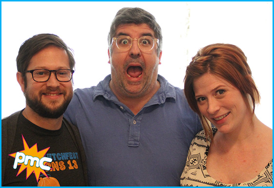 Dana Snyder with hosts Cole Stratton and Vanessa Ragland