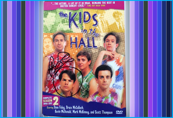 Kids in the Hall DVD signed by Bruce McCulloch