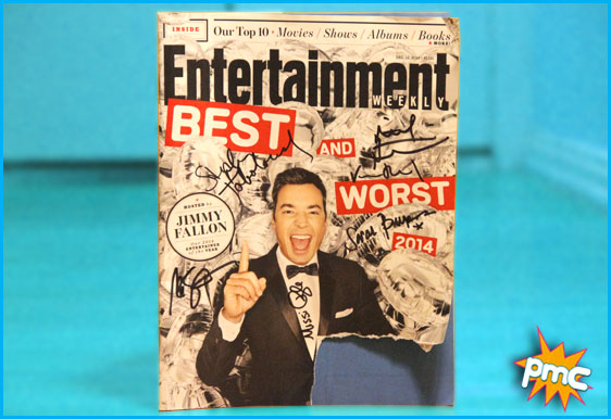 Signed copy of Entertainment Weekly's Best and Worst of 2014