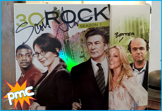 signed 30 rock dvd by Scott Adsit