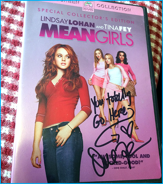 Signed Mean Girls DVD by Daniel Franzese