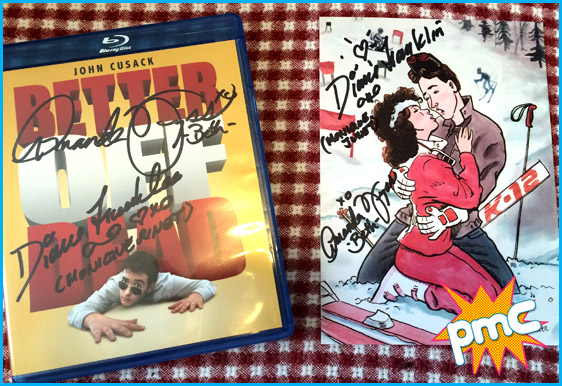 Better off dead signed dvd and print signed by Diane and Amanda!